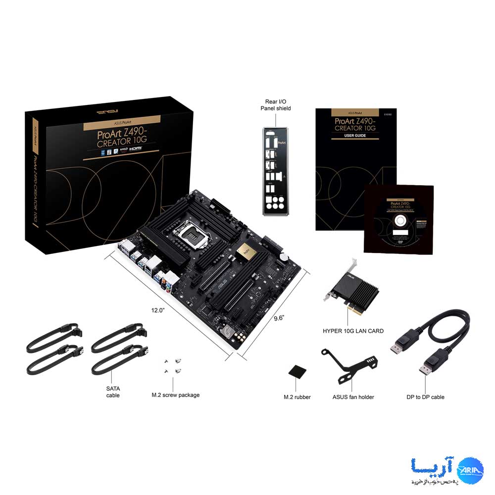 قیمت و خرید مادربرد ایسوس ProArt Z490-Creator 10G | فروشگاه آریا